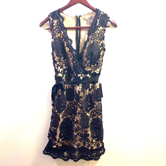 Love x Design | Selma Surplice Lace Dress - Picture 3 of 11